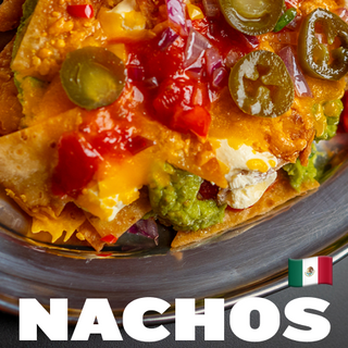 Nachos mexicanos con totopos caseros
