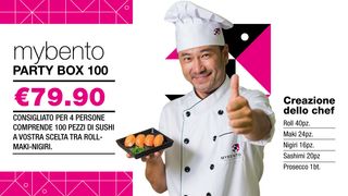 Bento box 100 party