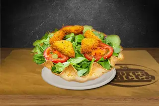 Crispy vega salad