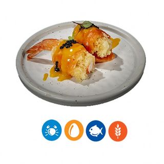11.ROLLITOS DE GAMBAS 2U/SHRIMP ROLLS 2U