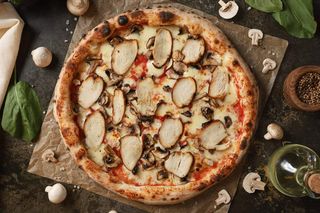 Пицца "Курица и грибы"