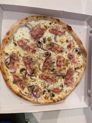 Pizza Carbonara 