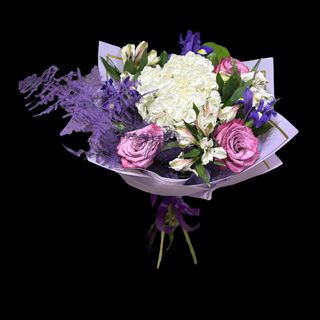 Mix de flori cu irisi