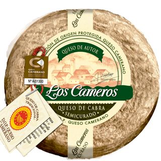 Queso De Cabra Los Cameros Semicurado 800G