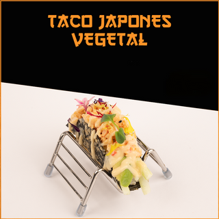 Taco japonés vegetal (1 ud.)