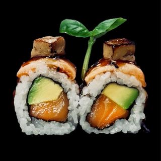 Uramaki foie salmón （8 Pzs.）