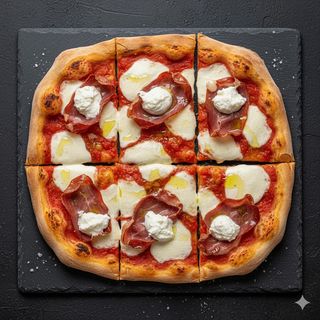 Speck e mascarpone teglia 6 pezzi