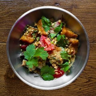 #Салат з хрустким баклажаном