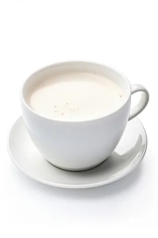 Latte caldo bianco