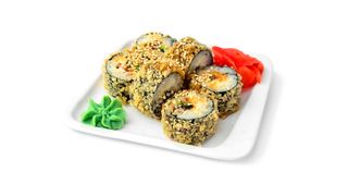 Темпура с угрем и соусом унаги