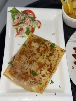 Crêpe Salée Jambon Fromage