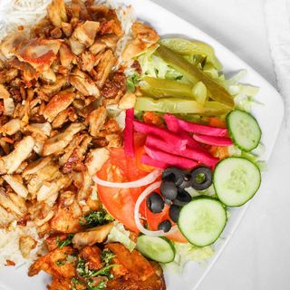 Plat Chawarma Poulet