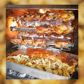 Mezzo pollo alla brace piccante