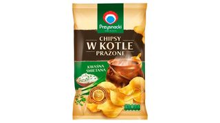 Przysnacki Chipsy w kotle prażone kwaśna śmietana 125 g