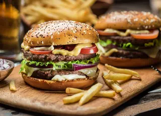 Doppio cheese burger
