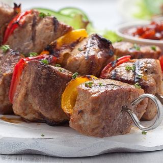 Menu Simpático Espetada  2 unidades na brasa 