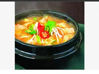 Bean paste stew