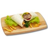 Tortilla sa junetinom + Coca-Cola 0.33l