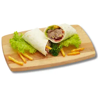Tortilla sa junetinom + Coca-Cola 0.33l