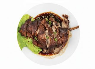 Anatra con salsa dello chef