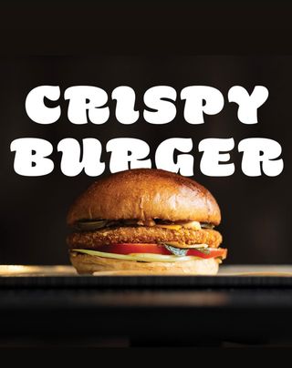 Crispy Burger menu 
