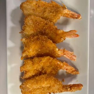 Cola de gambas tempura  5 piezas 