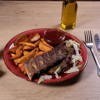 Meniu costițe bbq