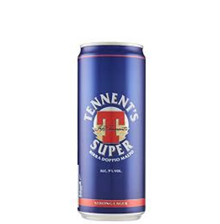 Tennent's in lattina 33 cl 