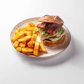 Hamburguesa Doble El Increíble