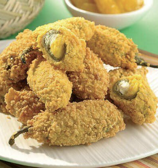Ración De Jalapeños Rellenos De Cheddar  (6 Uds.)