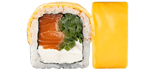 Рол Чедер з лососем Преміум (310г)