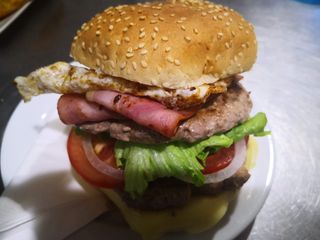 Burguer Milanesa Pollo Doble
