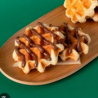 Gofre dulce de leche 