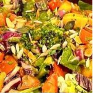 Ensalada Tropical Con Vinagreta De Mostaza