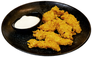 Панирани пилешки хапки с корнфлейкс (250г)