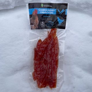 Слайси Курячі Сиров‘ялені, 100 Гр.