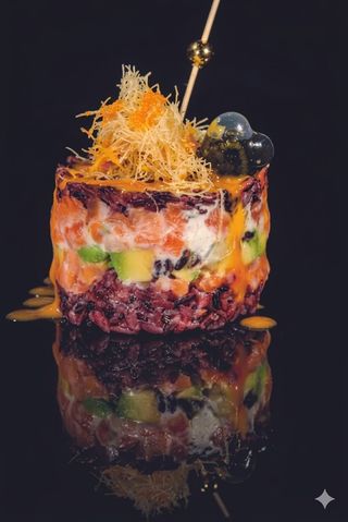 004 Black tartare burger