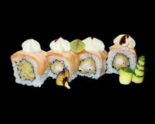 215.Uramaki ebiten sake fire