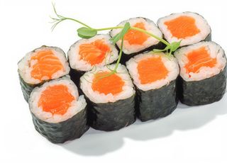 110. Hossomaki de Salmón (8 Pzs.)