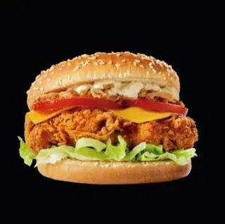 Hamburguesa crispy crujiente