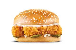 Классик чикен тендерс бургер (240г)