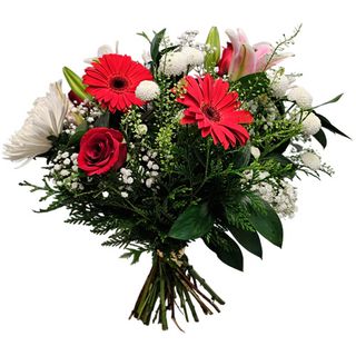 Ramo de Gerberas, Margaritas y Rosas