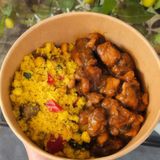 Pollo Mozárabe con Salteado de Cuscús