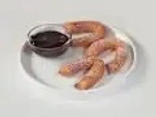 Churros con crema al cioccolato