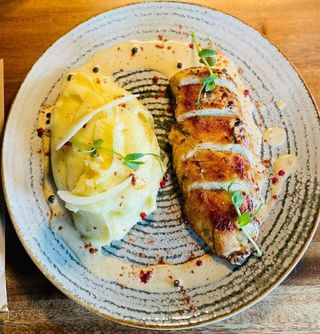 Piept de pui aromatizat