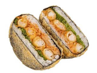 Sushi burger z kimchi i krewetkami Tempura (370g)