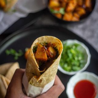 Aloo Masala Roll(Wegańskie/Wegetariańskie)