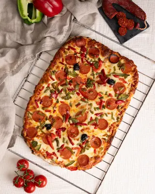 Pizza chorizo XL