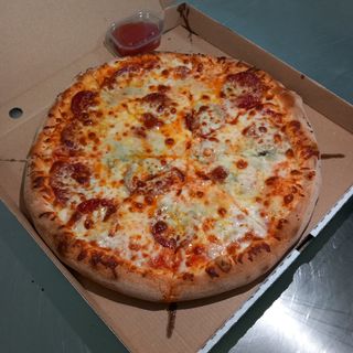 PIZZA SALAME GORGONZOLA XXL -45 CM