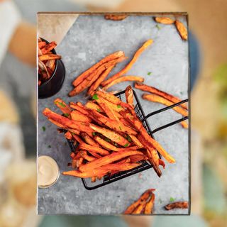 Хрупкави сладки картофки